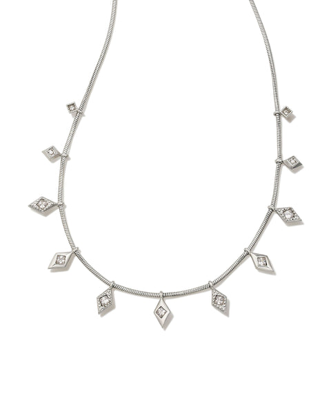 Kinsley Strand Necklace in Silver