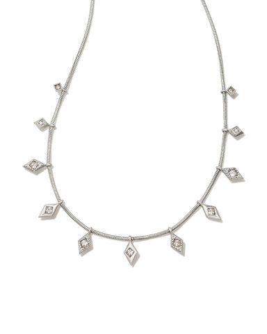 Kinsley Strand Necklace in Silver
