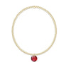 Classic Gold 2mm Bracelet - Reflection Small Charm