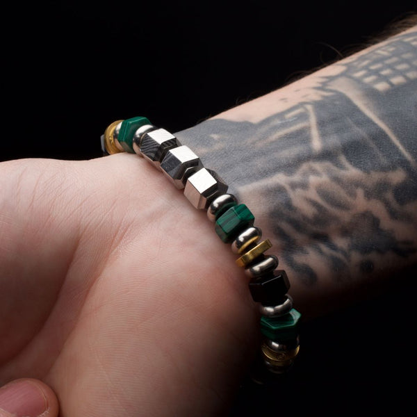 COMPASSION Malachite Bushido Bracelet