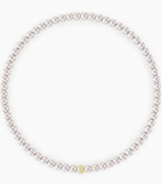 Classic Pearl 3mm Bead Bracelet