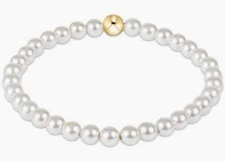 Classic Pearl 5mm Bead Bracelet