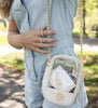 Grace Clear Crossbody Purse