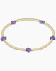 egirl Signature Cross Gold Filled Pattern 2mm Bead Bracelet