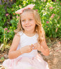 Girls 14K Gold-Plated Pearl Necklace Children's Kids Jewelry