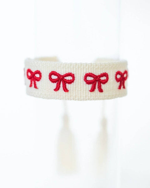 Red Bow Bracelet
