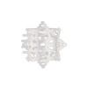 Glitter Snowflake Flat Hair Clip