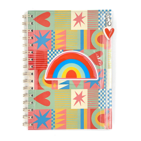 Journal Pouch- Geo Love