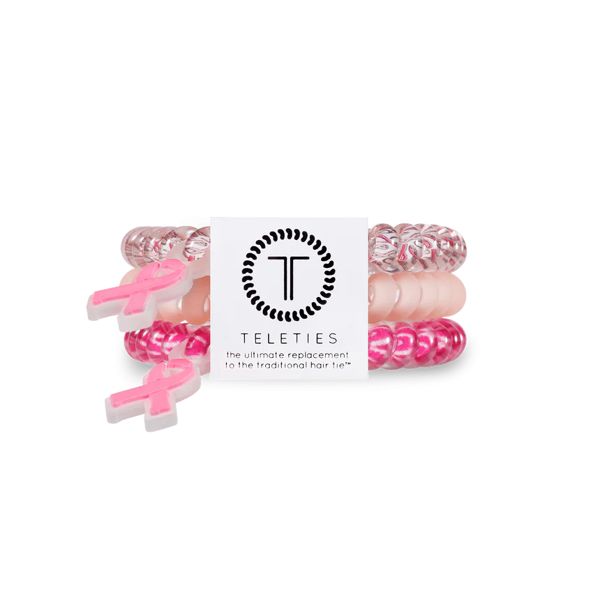 I Pink I Can Hair Ties
