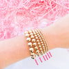 Classic 6mm Gold Filled Bead Bracelet