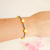 Miami Color Pop Gold Filled Bead Bracelet