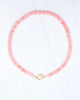 Gisela Stone Beaded Oval Clasp Necklace