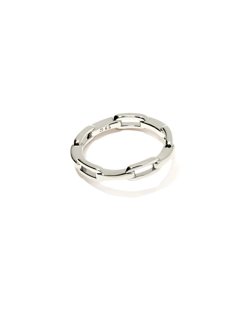 Andi Band Ring in Silver