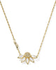 Anya Flower Pendant Gold Necklace