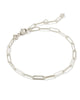 Courtney Paperclip Bracelet