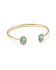 Daphne Frame Cuff Gold Bracelet