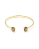Daphne Frame Cuff Gold Bracelet