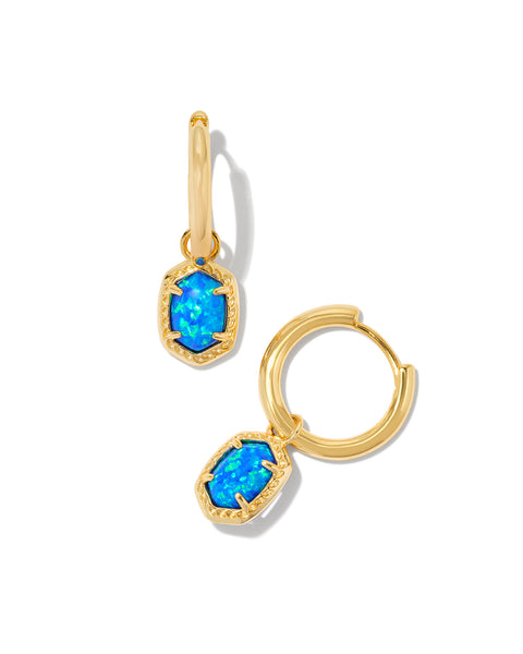 Daphne Framed Huggie Hoop Earrings