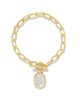 Daphne Silver Link and Chain Bracelet