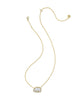 Elephant Gold Short Pendant Necklace