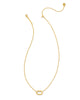 Elisa Ridge Open Frame Necklace