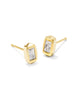 Fern Crystal Stud Earrings