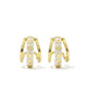 Jane Huggie Gold Earrings