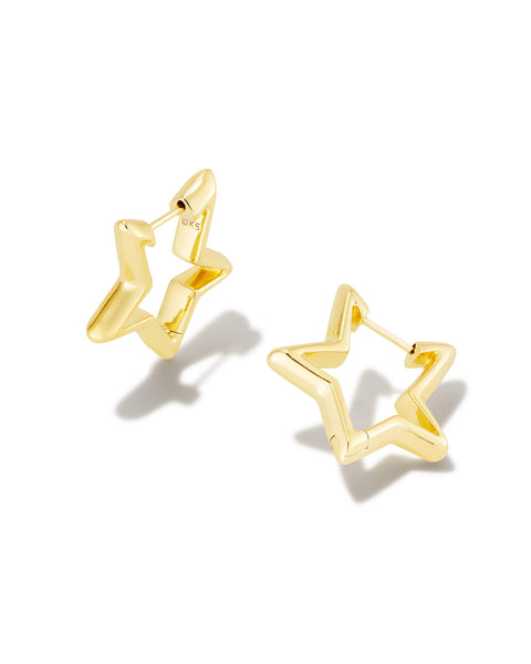 Star Huggie Earring