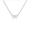 Petite Bow Drop Necklace