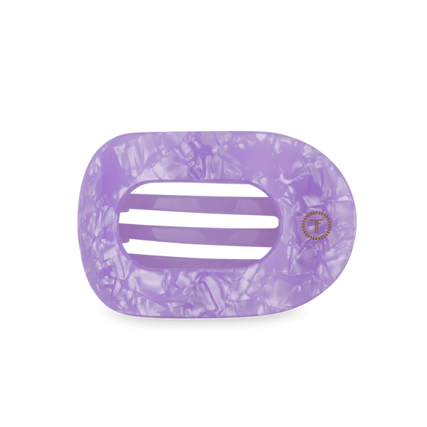 Lavender Mist Flat Round Hair Clip
