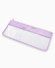 Lilac Sript Bamboo Mahjong Bag