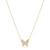 Butterfly Pavé Necklace