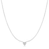 Pavé Heart Necklace