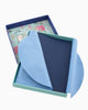 Navy Mahjong Card Folio