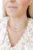 Carly Cross Gold Necklace