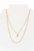 Carly Cross Gold Necklace
