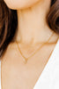Carly Cross Gold Necklace