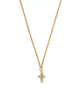 Carly Cross Gold Necklace
