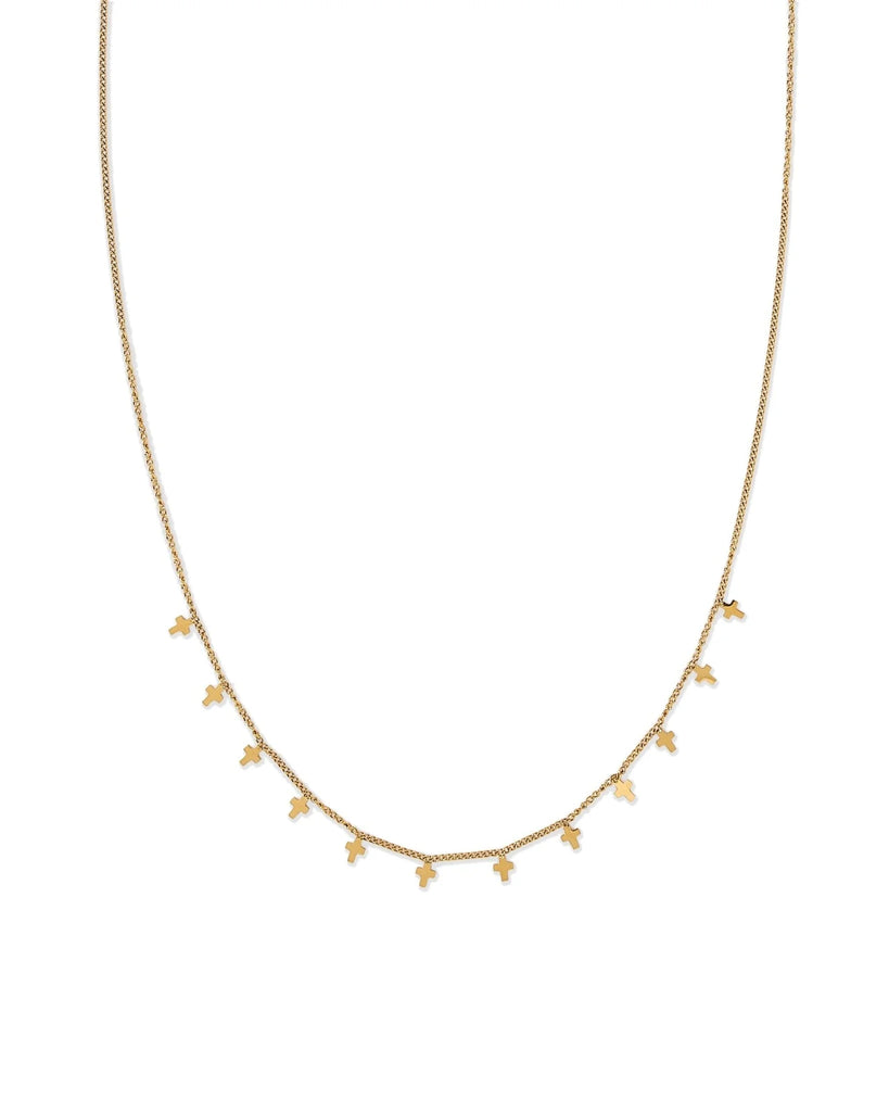 Cross Charm Necklace