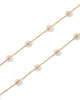 Gracie Flower Necklace - Clear