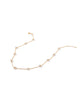 Gracie Flower Necklace - Clear