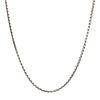 Stainless Steel 3mm Boston Link Chain Necklace