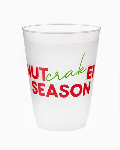 Nutcracker Season Mahjong Frosted Cups
