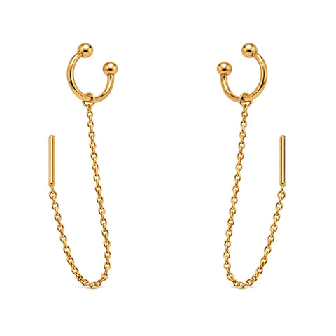 Maris Ear Chain Cuff