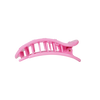 Pink Ribbon Medium Flat Round Clip