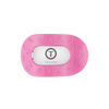 Pink Ribbon Medium Flat Round Clip