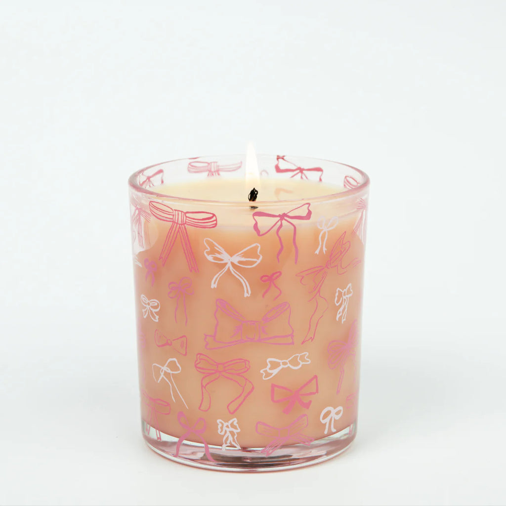 Sweet Grace Pink Bow Candle No. 072
