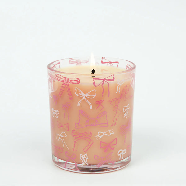 Sweet Grace Pink Bow Candle No. 072