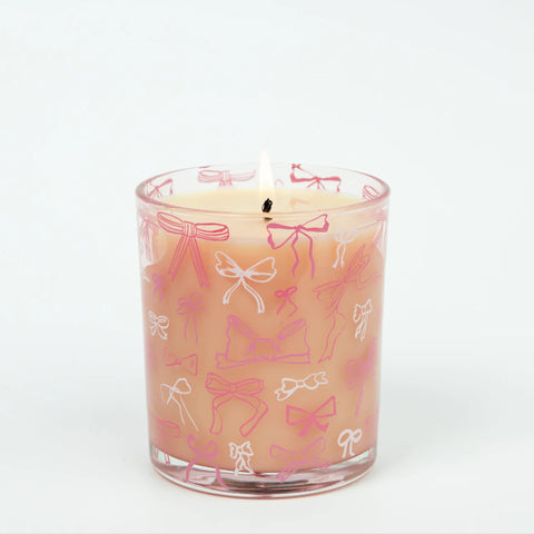 Sweet Grace Pink Bow Candle No. 072