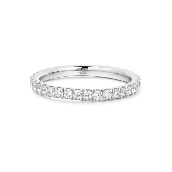 Pavé CZ Eternity Ring